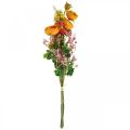 Floristik24 Kunstblumenstrauß Künstliche Rosen Wiesenblumen 59cm