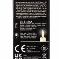 LED-Spitzkerze Rot mit