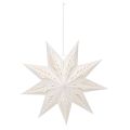 Weihnachtsstern LED Deko zum Aufhängen Warmweiß Indoor 38cm | Floristik24.de
