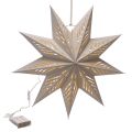 Weihnachtsstern LED Deko zum