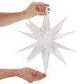 Deko LED Stern Warmweiß Outdoor mit Timer 40cm | Floristik24.de