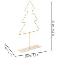 Weihnachtsbaum Silhouette 60 LED Warmweiß für innen Tischdeko 37cm | Floristik24.de