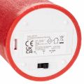 LED-Stumpenkerze in Rot mit