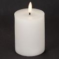 LED Stumpenkerze flackernd mit