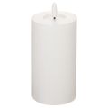 LED Stumpenkerze flackernd mit Timer Ø7cm 16cm | Floristik24.de