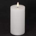 LED Stumpenkerze flackernd mit