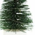 LED Weihnachtsbaum Grün / Weiß 10cm 3St
