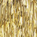 Lametta Gold Hellgold Baumbehang Weihnachten L50cm | Floristik24.de