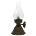 Floristik24 Deko Lampe Antik Ø11,5cm H25cm