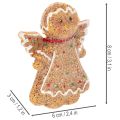 Deko Gebäckfigur Lebkuchenmännchen künstlich 8cm 3St | Floristik24.de