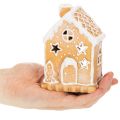 Lebkuchenhaus Teelichthalter zum Stellen und Dekorieren 13cm | Floristik24.de