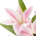 Kunstblume Lilie Stielblume Dekoration 68cm 3St | Floristik24.de