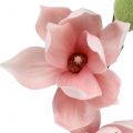 Floristik24 Magnolie künstlich Hellrosa 70cm