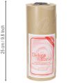 Manschettenpapier 25cm 100m Natur Herzen – Nassfestes Floristenpapier | Floristik24.de