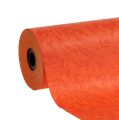 Floristik24 Manschettenpapier Orange-Rot 25cm 100m