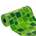 Floristik24 Manschettenpapier für Blumensträuße im Mosaikdesign 25cm 100m