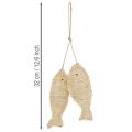 Maritime Hängedeko Anhänger Deko Fische zum Aufhängen H32cm | Floristik24.de