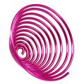 Floristik24 Metallschnecke Drahtschnecke Pink 2mm 120cm 2St