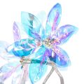 Künstlicher Blütenzweig mit irisierenden Blüten 80cm | Floristik24.de