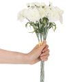 Kunstnelken Strauß weiß 40cm, 4 St | Floristik24.de