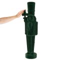 Nussknacker Figur stehend Weihnachtsdeko beflockt 77cm | Floristik24.de
