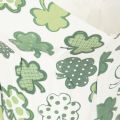 Übertopf mit Kleeblatt Motiv Papier Deko Neujahr 12cm 12St | Floristik24.de