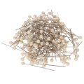 Floristik24 Perlkopfnadeln Ø4mm 40mm Champagner