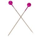Perlkopfnadeln für Floristik Pink Ø4mm 40mm 150St | Floristik24.de