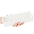 Tablett rechteckig mit Griffen Aufbewahrung und Tischdeko 32cm | Floristik24.de