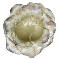 Beton-Rose, Gartendeko, Pflanzrose, Trauerfloristik Grau, Apricot, Violett Ø12cm L26,5cm H11cm