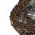 Pflanzschale Herz Friedhof, Rebenherz zum Bepflanzen 21cm | Floristik24.de