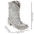 Deko Stiefel Cowboy Pflanzschuh 24cm | Floristik24.de