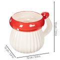 Tasse Keramik Fliegenpilz Design für Dekoration 10cm | Floristik24.de
