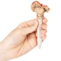 Pilz Stecker Dekofigur Mädchen und Junge Fliegenpilz mit Gesicht 13cm 2St | Floristik24.de