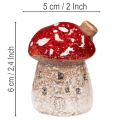 Pilzhaus Dekoration Miniatur Fliegenpilz 6cm 2St | Floristik24.de