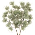 Floristik24 Künstlicher Tannenzweig großer Nadelzweig für Winterdekoration 55cm 3St