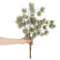 Künstlicher Tannenzweig großer Nadelzweig für Winterdekoration 55cm 3St | Floristik24.de