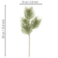 Kiefernzweig künstlich dekorativer Bund für Gestecke 39cm 6St | Floristik24.de