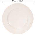 Teller rund schlicht Dekoration und kleine Gestecke 17cm 6St | Floristik24.de