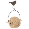 Floristik24 Praktischer Deko Bandhalter Vogel Shabby Chic