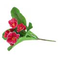 Primeln künstliche Blumen Schlüsselblumen Pink H25cm