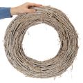 Dekokranz Zweige Rattan Weiß gewaschen für kreative Gestaltung 50cm | Floristik24.de