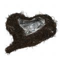 Rebenherz zum Bepflanzen Natur 30cm x 25cm | Floristik24.de