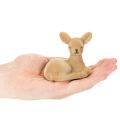 Deko Rehkitz Figur liegend für Tischdeko 8cm 6St | Floristik24.de
