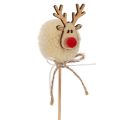 Dekostecker Rentierfigur