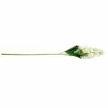 Floristik24 Rispenhortensie Cremeweiß, Künstliche Hortensie, Seidenblume 98cm