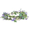 Floristik24 Romantische Blumengirlande Lavendel Lila Weiß 194cm