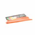 Floristik24 Rondella Manschette Orange Gestreift Ø40cm 50St Topfmanschette