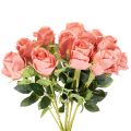 Kunstblume Rose im Bund Langer