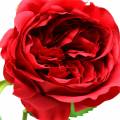 Rose Kunstblume Rot 72cm